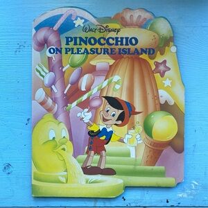 Disney Pinocchio on Pleasure Island Book